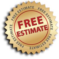 Free Estimate gold circle